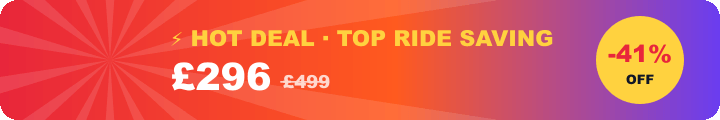 Hot deal: 41% off a ride